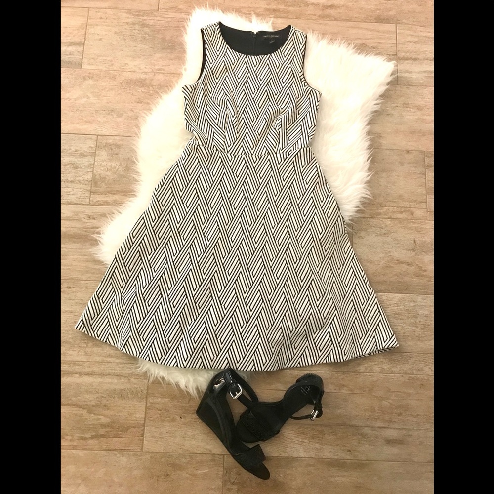 Banana Republic Jacquard Dress